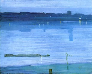 Nocturne in Blau und Silber: Chelsea